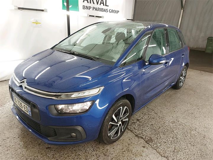 citroen c4 spacetourer 2018 vf73dbhztjj789662