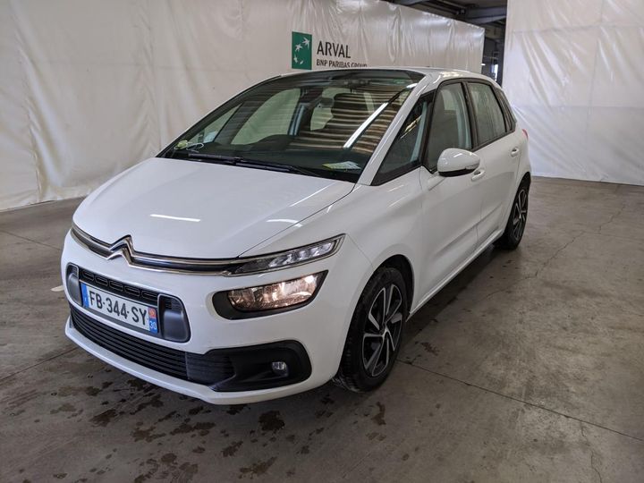 citroen c4 spacetourer 2018 vf73dyhzpjj809516