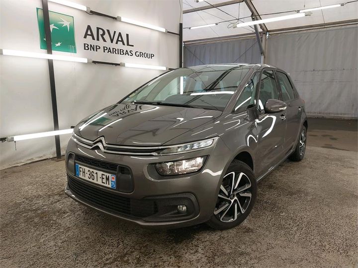 citroen c4 spacetourer 2019 vf73dyhzpkj702181