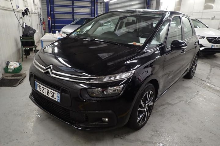 citroen c4 spacetourer 2019 vf73dyhzrkj694205