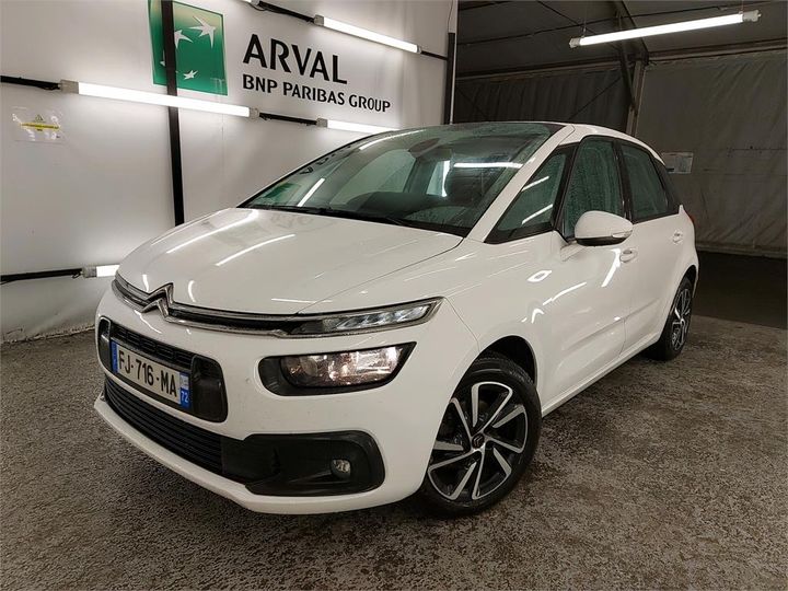 citroen c4 spacetourer 2019 vf73dyhzrkj748694