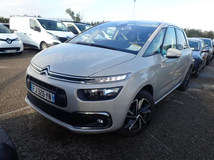 citroen c4 spacetourer 2019 vf73dyhzrkj776458