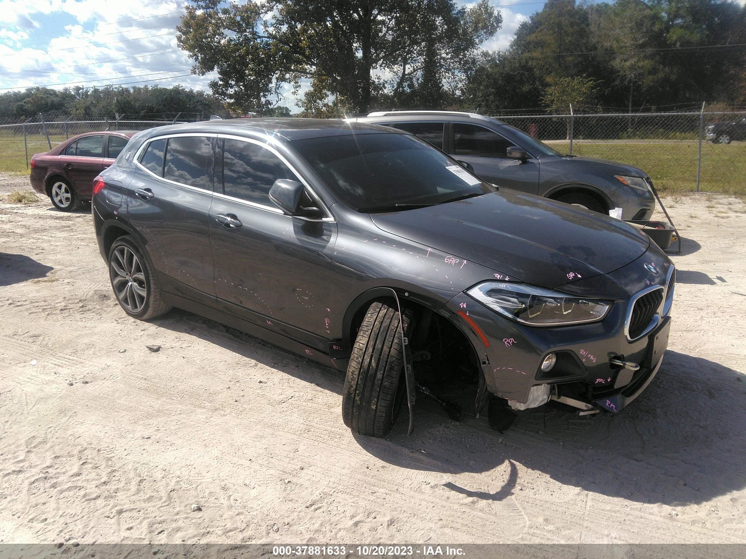 bmw x2 2018 vf7nx9hd8dy585009