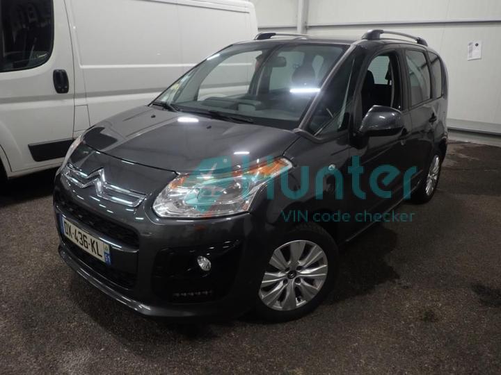 citroen c3 picasso 2015 vf7shbhy6ft577540