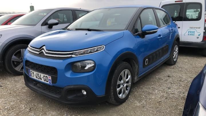 citroen c3 hatchback 2018 vf7sxbhy6ht713262