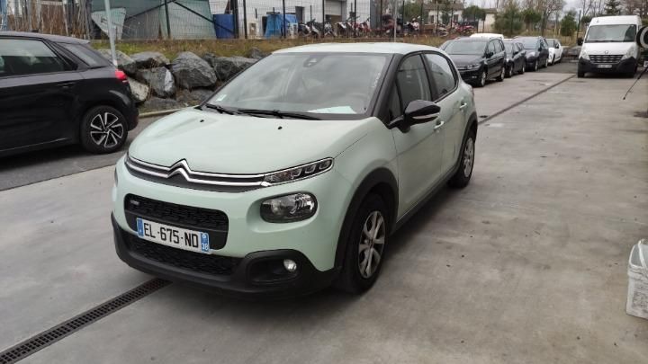 citroen c3 hatchback 2017 vf7sxhmp6ht558098