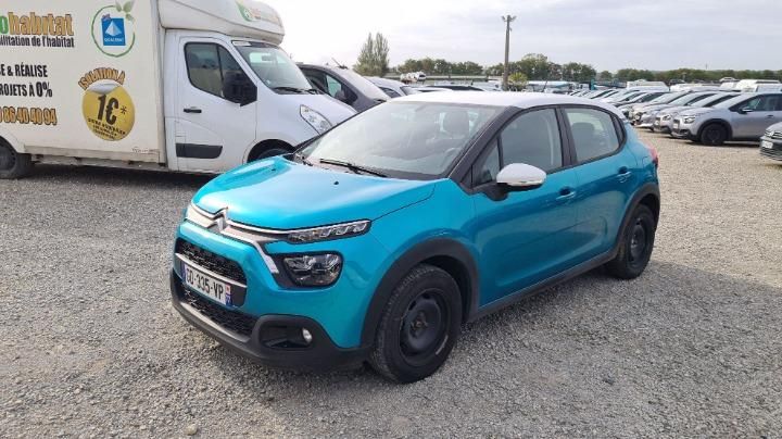 citroen c3 hatchback 2021 vf7sxyhtumt681721