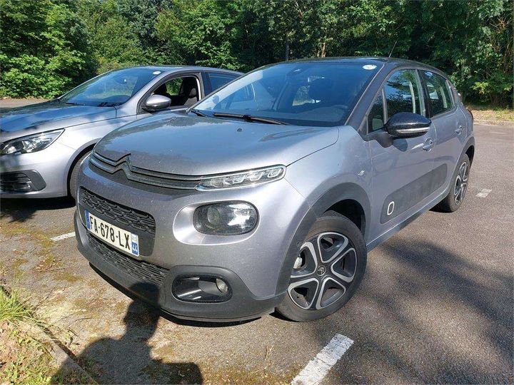 citroen c3 2018 vf7sxyhysjt661230