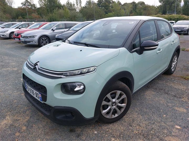 citroen c3 2018 vf7sxyhysjt673615