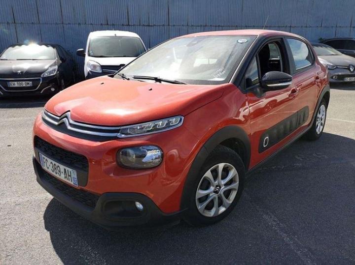 citroen c3 2018 vf7sxyhysjt695461