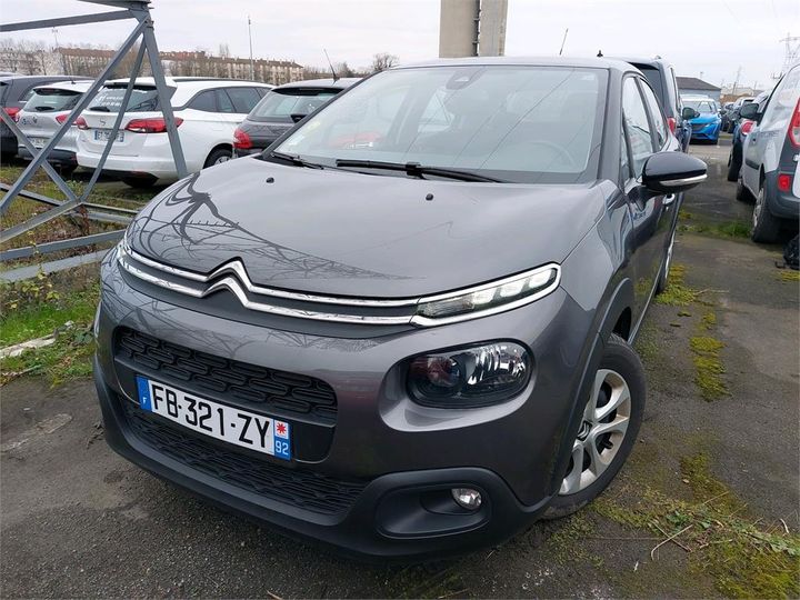 citroen c3 2018 vf7sxyhysjt701359