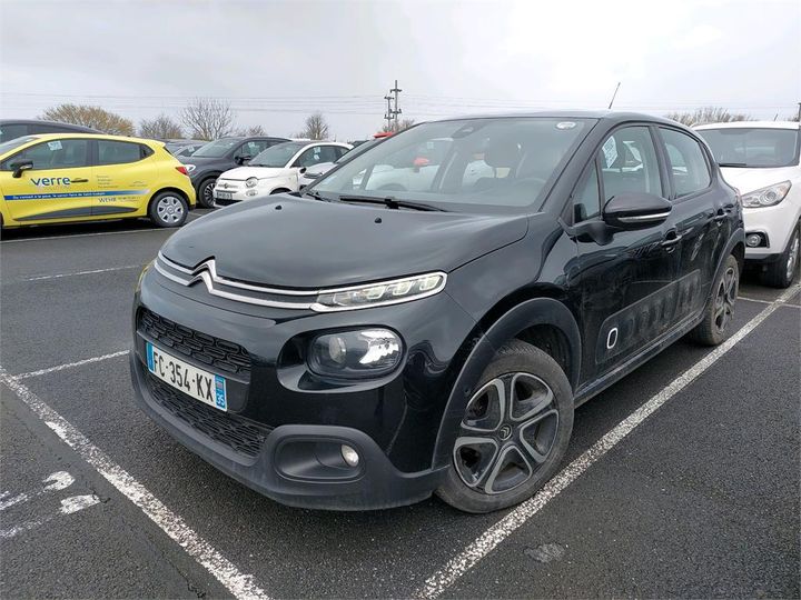 citroen c3 2018 vf7sxyhysjt725304