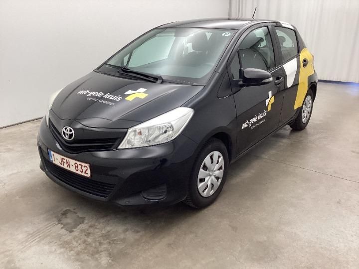 toyota yaris hatchback 2014 vnkkl3d310a117366