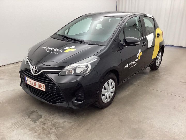 toyota yaris hatchback 2015 vnkkl3d310a148505