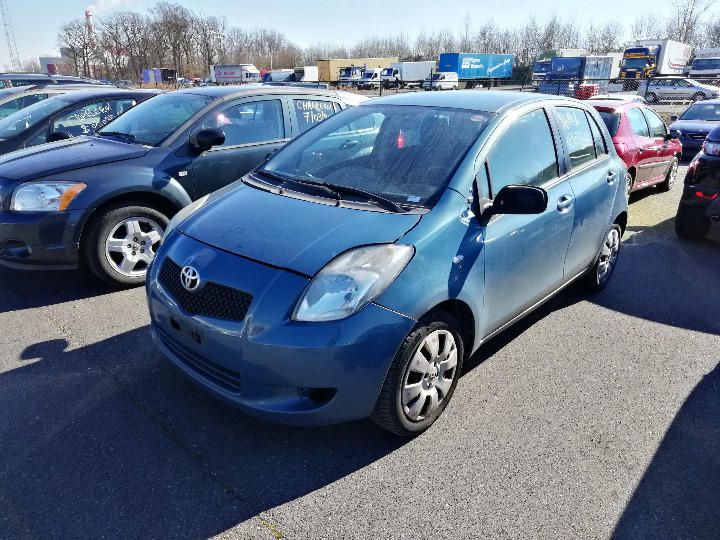 toyota yaris hatchback 2007 vnkkl96350a112249