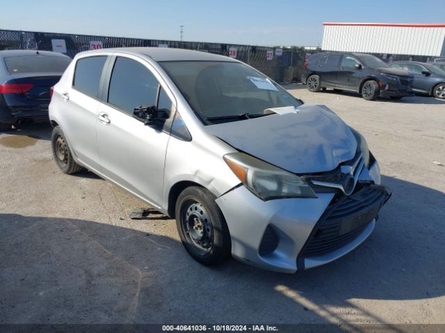 toyota yaris 2015 vnkktud30fa025082