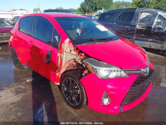 toyota yaris 2016 vnkktud30ga056463