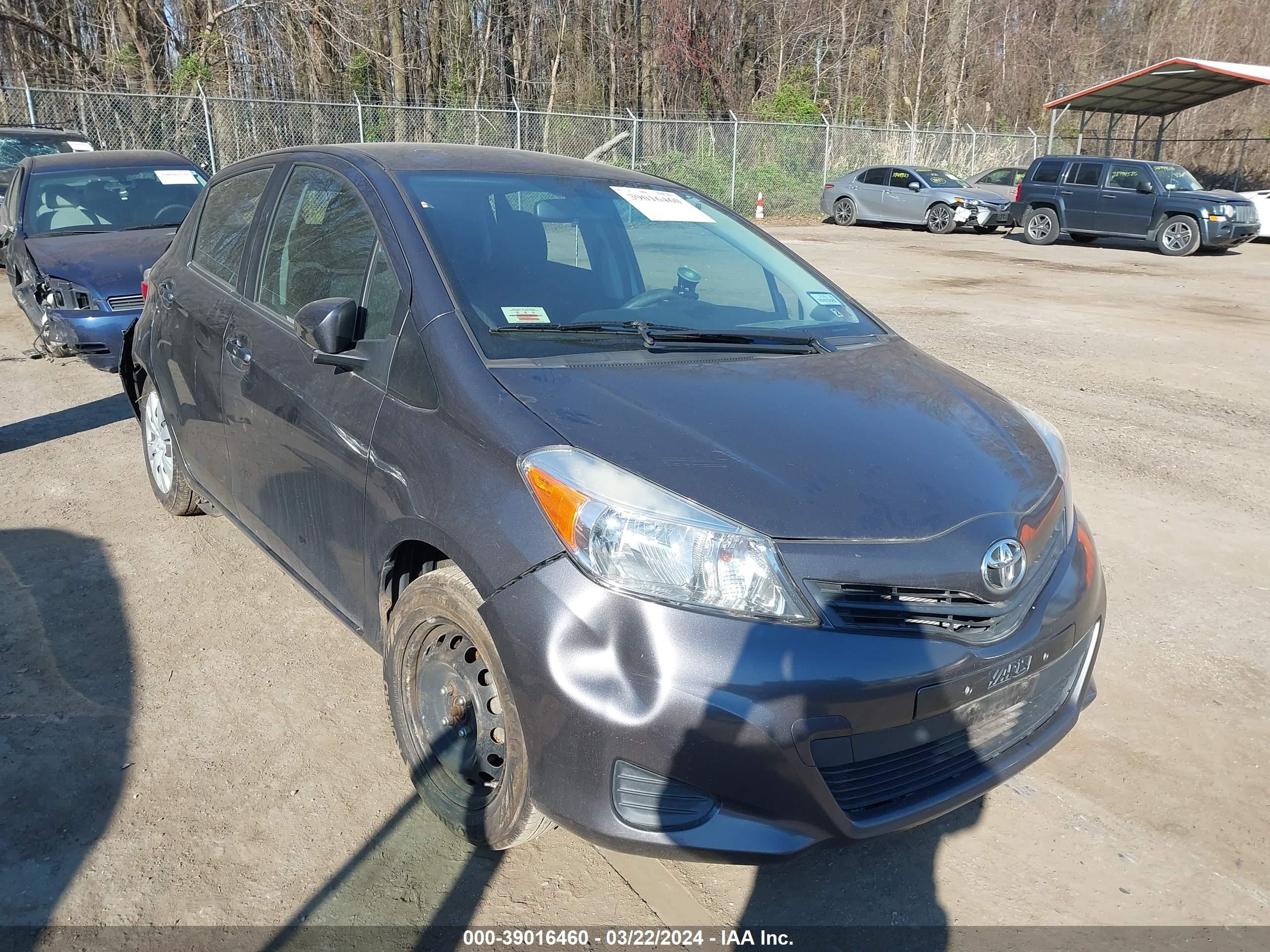 toyota yaris 2014 vnkktud35ea012648