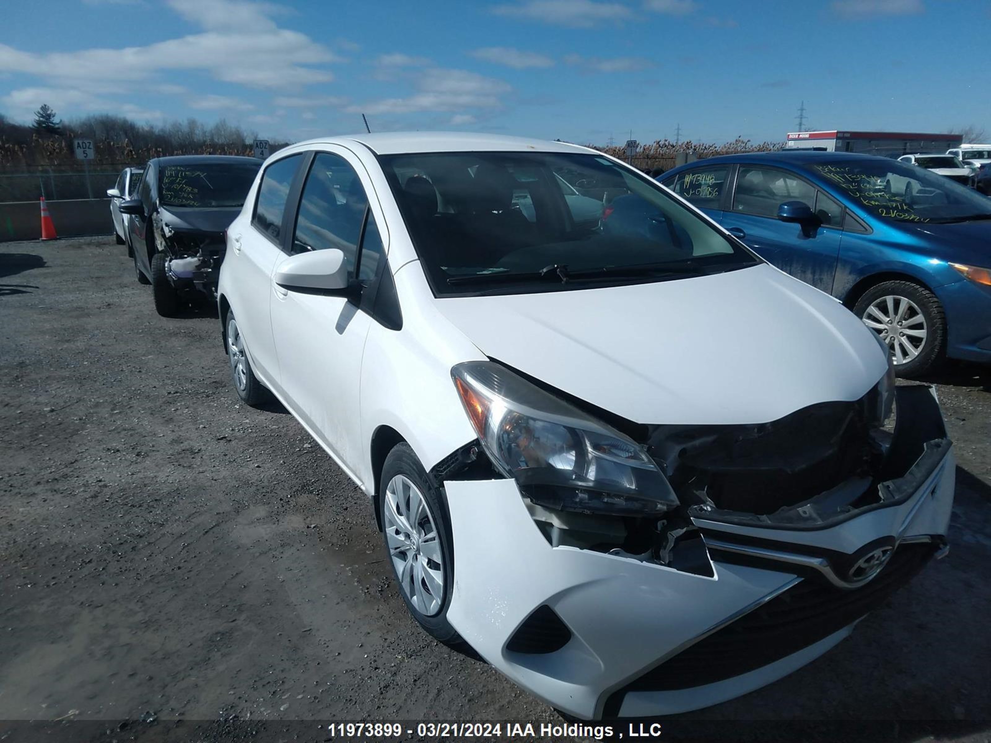 toyota yaris 2015 vnkktud37fa045863