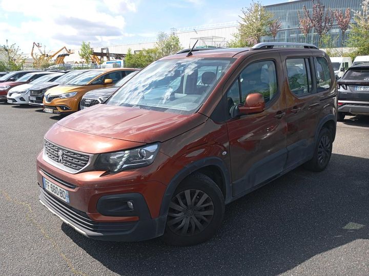 peugeot rifter 2019 vr3ecyhzrkj582276