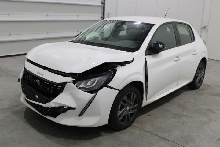 peugeot 208 hatchback 2021 vr3ubyhtkmt128272