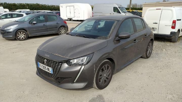 peugeot 208 hatchback 2021 vr3uphnekm5804149