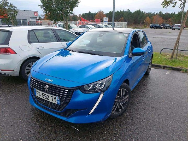 peugeot 208 2020 vr3uphnkklt092575