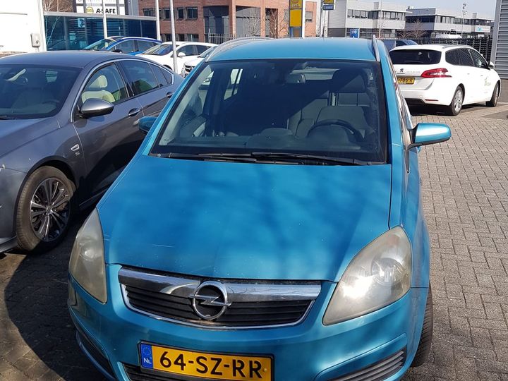 opel zafira 2006 w0l0ahm7562203298