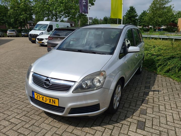 opel zafira 2007 w0l0ahm757g145602