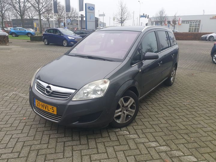 opel zafira 2009 w0l0ahm759g048501