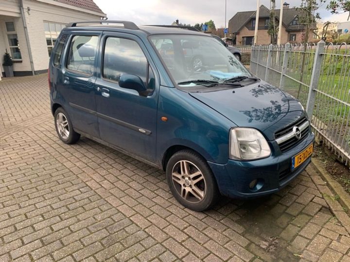 opel agila 2007 w0l0haf687g105843