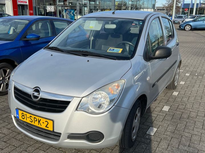 opel agila 2011 w0lfxb22scm601995