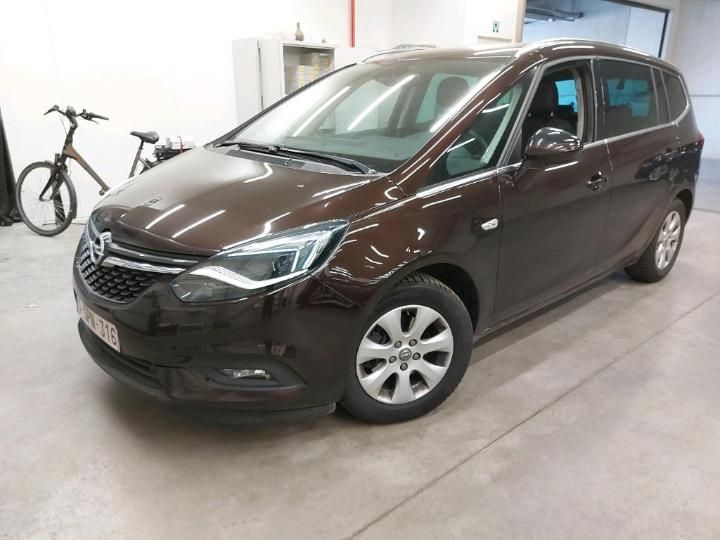 opel zafira 2017 w0lpe9e34h1087932