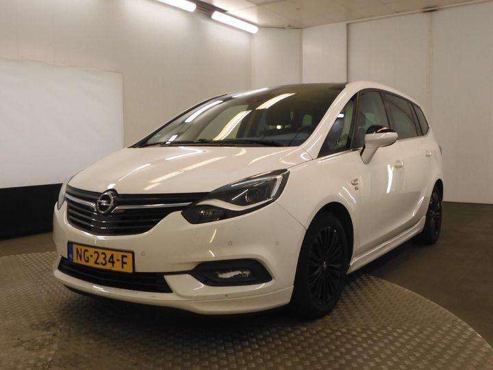 opel zafira 2017 w0lpe9e57h1040878