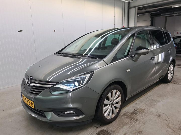 opel zafira 2017 w0lpe9ec9h1025457