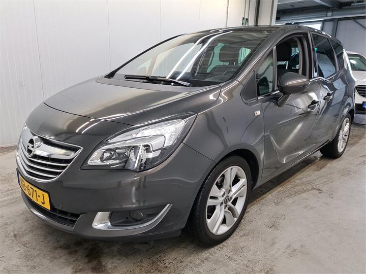 opel meriva 2017 w0lsh9emxg4368477