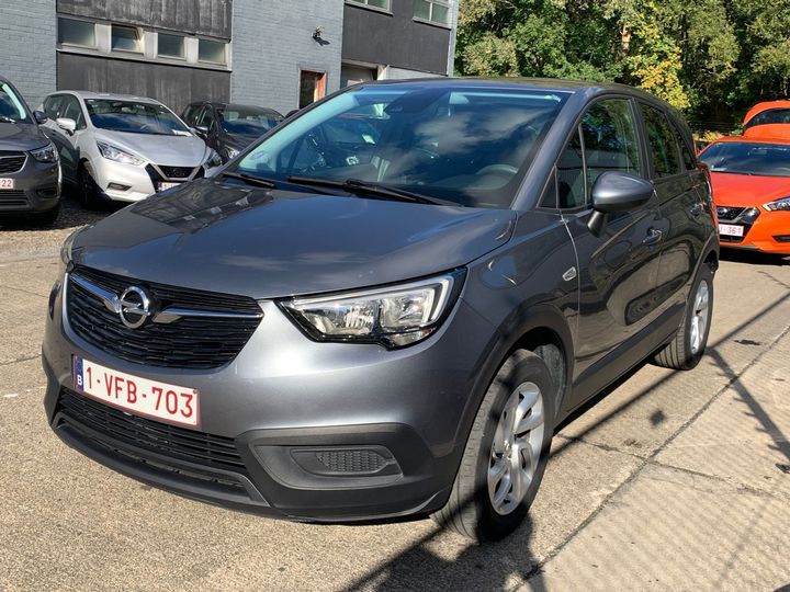 opel crossland x 2018 w0v7d9edxk4027615