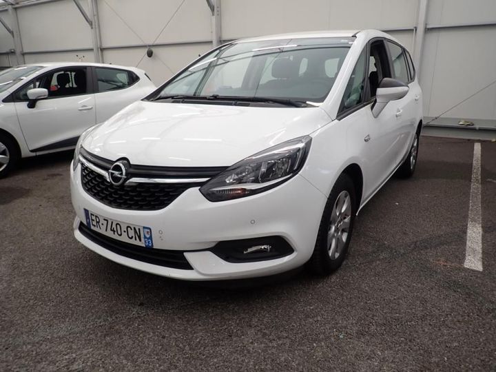 opel zafira 2017 w0vpd9e80j1038948