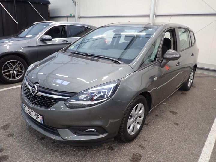 opel zafira 2018 w0vpd9e83j1101489