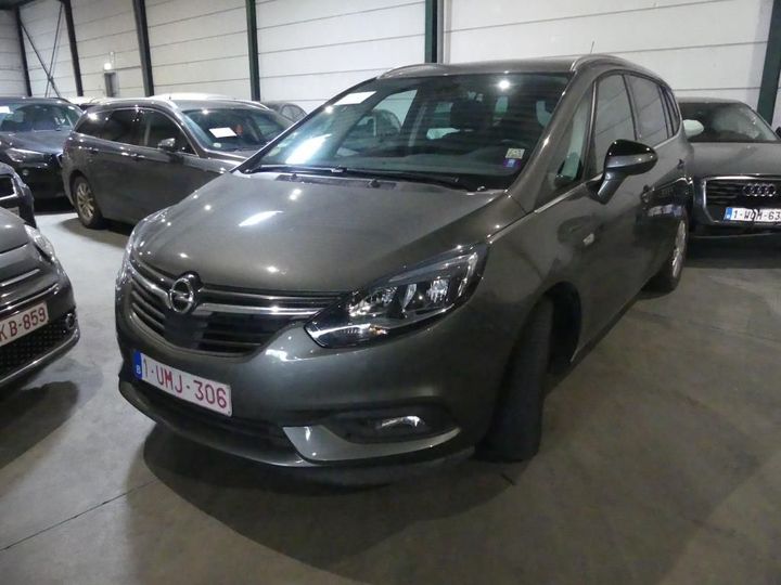 opel zafira 2018 w0vpd9e84j1163631