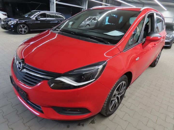 opel zafira tourer 2018 w0vpd9e8xk1006624