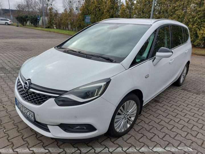 opel zafira 2017 w0vpe9e30j1058327