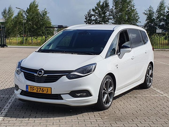 opel zafira 2018 w0vpe9e76j1163571