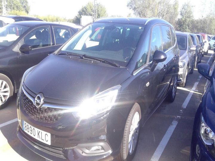 opel zafira 2018 w0vpe9ec6j1152311