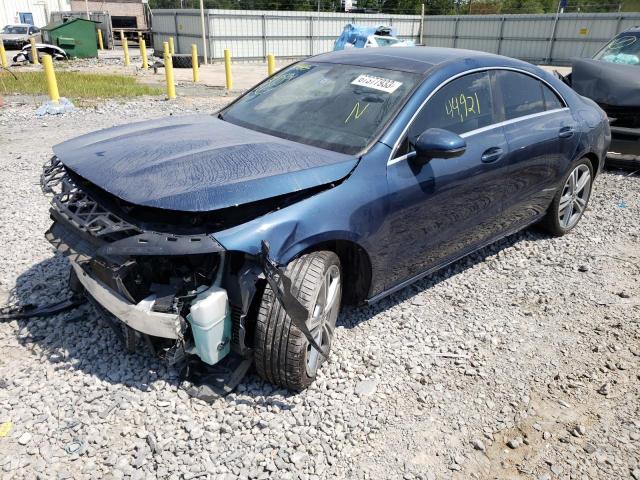 mercedes-benz cla 250 2021 w1k5j4gb9mn168509