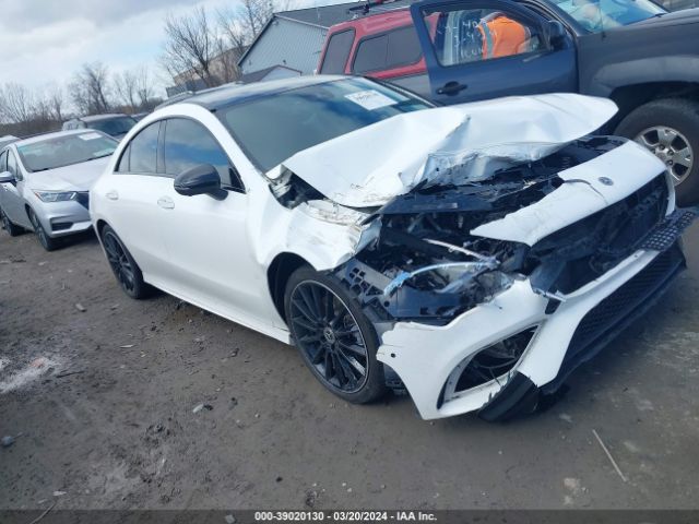 mercedes-benz cla 250 coupe 2022 w1k5j4hb7nn286123