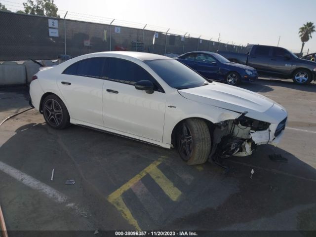 mercedes-benz amg cla 35 2022 w1k5j5bb8nn315465