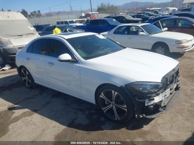 mercedes-benz c-class 2022 w1kaf4gb9nr066279