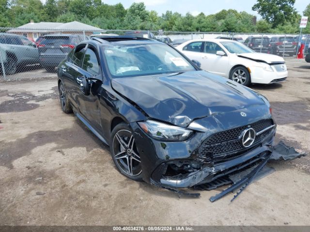 mercedes-benz c-class 2024 w1kaf4hb7rr158589