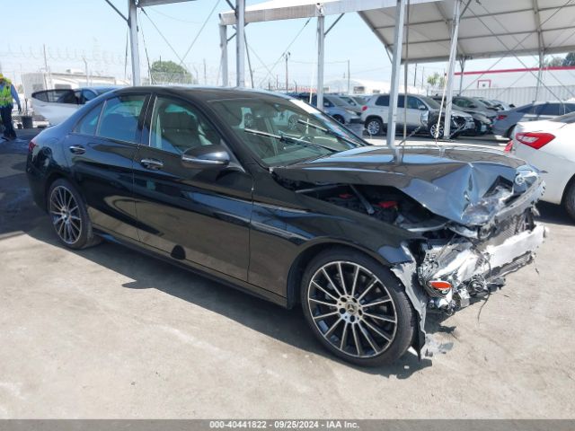 mercedes-benz c-class 2021 w1kwf8db0mr629090